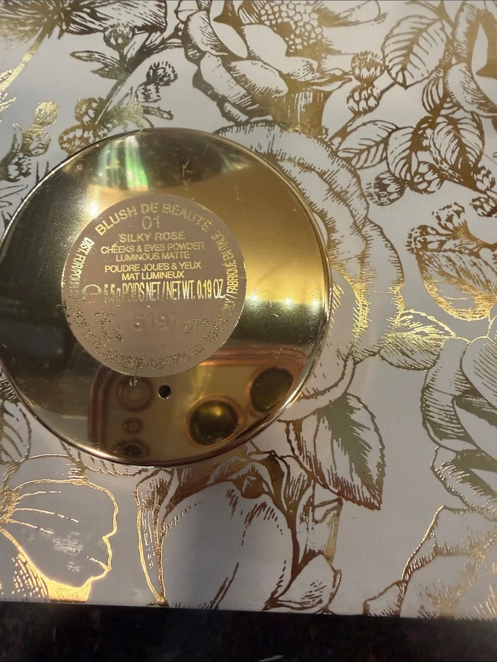 New Gucci #01 SILKY ROSE Luminous Matte Beauty Blush
